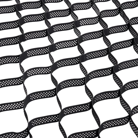 3-Inch Gravel Grid, 24.93 x 9.52 ft Permeable Geo Grid Ground Stabilizer, 1880 lbs Capacity for Driveway, Garden, Patio, Walkway, RV Parking
