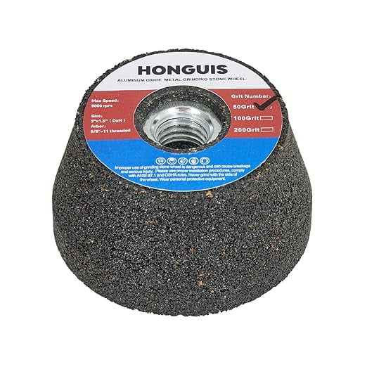 Inch Grinding Stone Wheel For Metal Grit Aluminum Oxide Flaring