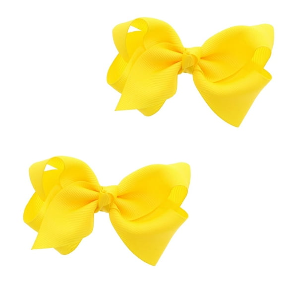 3 Inch Grosgrain Bow for Little Girls- Set of 2