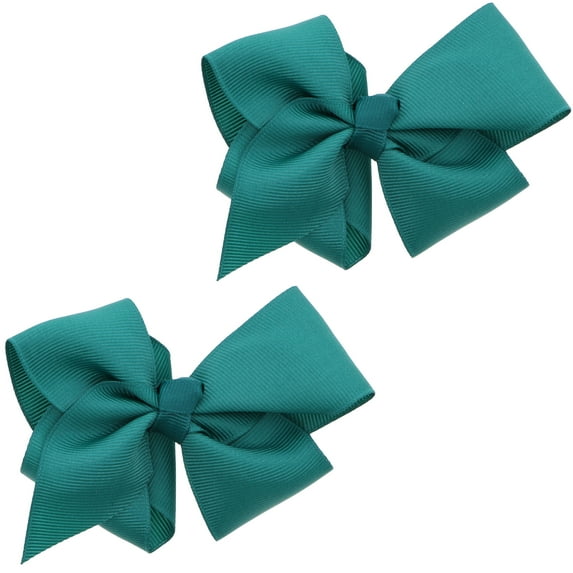 3 Inch Grosgrain Bow for Little Girls- Set of 2