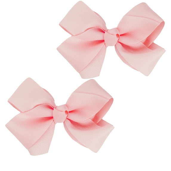 3 Inch Grosgrain Bow for Little Girls- Set of 2