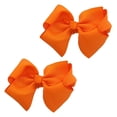 thumbnail image 1 of 3 Inch Grosgrain Bow for Little Girls- Set of 2, 1 of 5