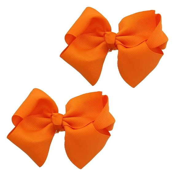 3 Inch Grosgrain Bow for Little Girls- Set of 2
