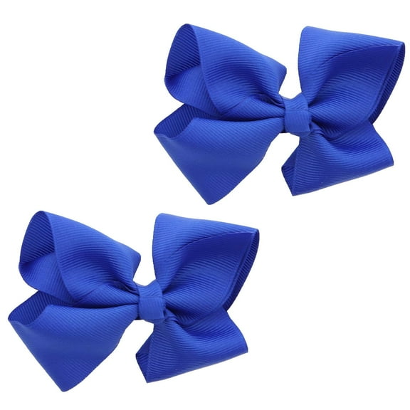 3 Inch Grosgrain Bow for Little Girls- Set of 2