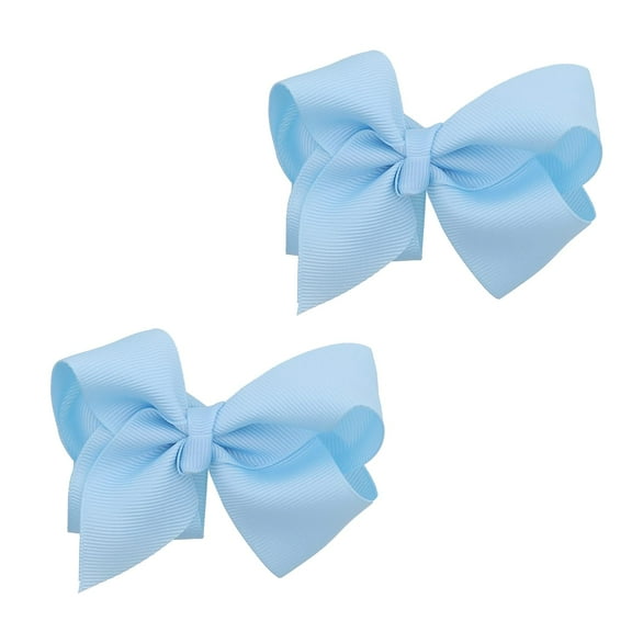 3 Inch Grosgrain Bow for Little Girls- Set of 2