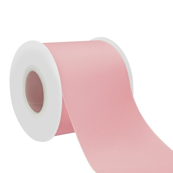 3 Inch Grosgrain Ribbon - 15 Yards Craft Ribbon for Gift Wrapping, Wedding Decor, Hair Bows & DIY Projects Ltpink