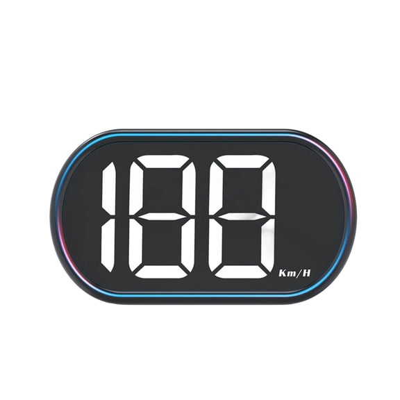 3 Inch HUD X2 GPS Km/H Digital Speedometer Gauge Head Up Display Big Font Speed HD Head Up Camera Automotive Accessories
