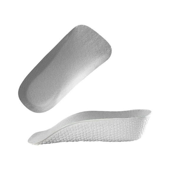 3-Inch Height Increase Orthopedic Insoles with Arch Support and Shock Absorption for Improved Posture and Reduced Foot Fatigue