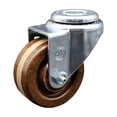 thumbnail image 1 of 3 Inch High Temp Phenolic Wheel Swivel Bolt Hole Caster Service Caster Brand, 1 of 2