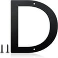 thumbnail image 1 of 3 Inch House Numbers and Metal Letters for Outdoor Signs, House Numbers for Outside, Aluminum Address Letters and Numbers for Door, Mailbox, Garden, Perfect for Home or Office (Letter D), 1 of 6