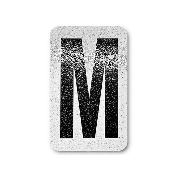 3 Inch Individual Letters for Mailbox, House, Office, Apartment, Easy ...