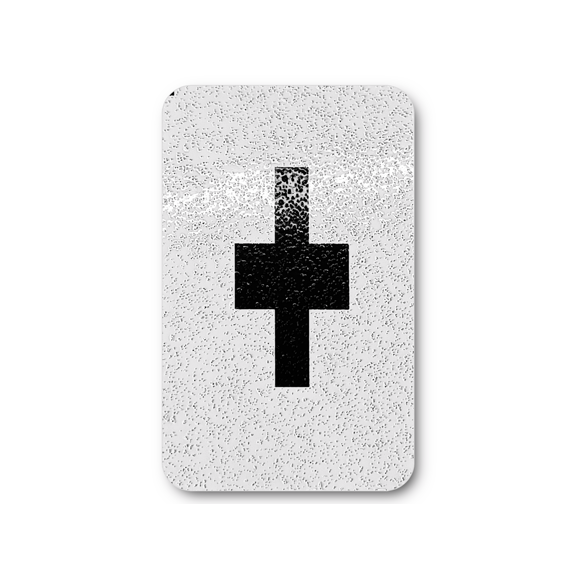 3 Inch Individual Symbols for Mailbox, House, Office, Apartment, Easy Peel & Stick, Highly Reflective Aluminum Curb Sign Plus (+) Indoor/Outdoor, Perfect for Every Home Decor DIY Stickers