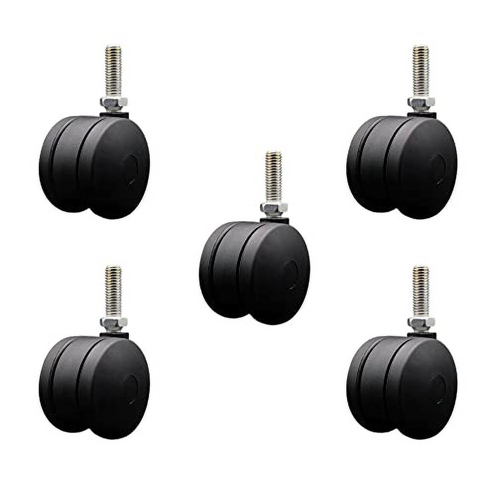 3 Inch Large Heavy Duty Office Chair Casters Nylon Wheels 1/2" 13