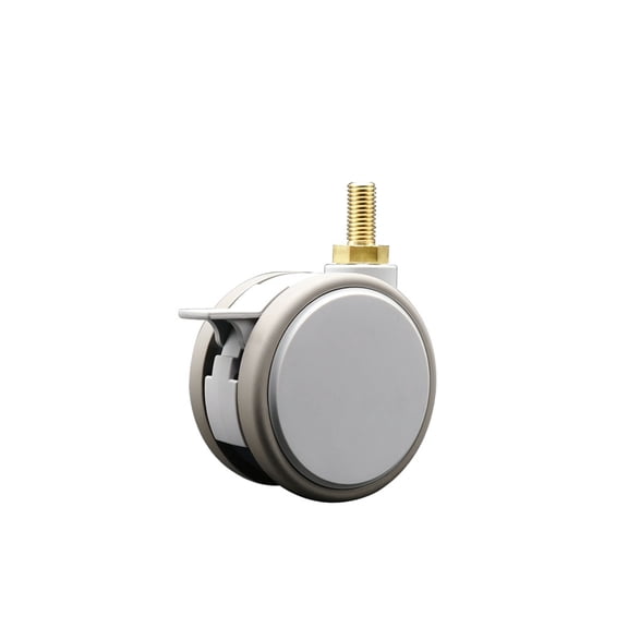 3 Inch MRI Safe Caster with Brake  10mm Threaded Stem  Service Caster