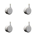 thumbnail image 1 of 3 Inch MRI Safe Casters – 7/16 Grip Ring Stem – Set of 4 – Service Caster, 1 of 2
