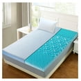 3 Inch Memory Foam Mattress Topper, Gel Foam Mattress Topper with