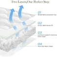 thumbnail image 1 of 3 Inch Memory Foam Mattress Topper King Size for Back Pain Relief, 1 of 6