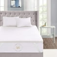 thumbnail image 1 of 3" Inch Memory Foam Mattress Topper With Removable Bamboo Cover King, 1 of 5
