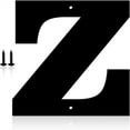thumbnail image 1 of 3 Inch Metal Modern House Numbers, House Address Letters and Numbers for Outside Signs - Metal Letters Door Numbers Signage Street Address Plaque for Garden Door Mailbox Dr (Letter Z), 1 of 6