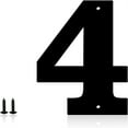 thumbnail image 1 of 3 Inch Metal Modern House Numbers, House Address Letters and Numbers for Outside Signs - Metal Letters Door Numbers Signage Street Address Plaque for Garden Door Mailbox Dr (Number 4), 1 of 6