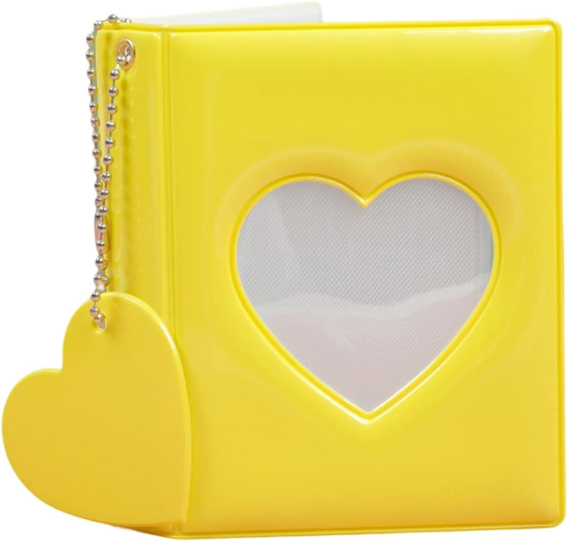 Album fotografico carino torta 3 pollici Love Heart Hollow Kpop Card Binder Photocard ID Holder 40 tasche Nome Cards Book acquista in modo economico - spedizione gratuita, recensioni reali con foto