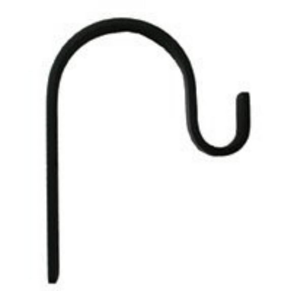 Mini Wall Hook, Versatile for Indoor/Outdoor Use, 1/2" W x 3 3/8" H x 2 1/2" D