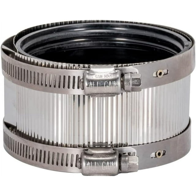 3 Inch NoHub Coupling with Stainless Steel Clamps, 43405