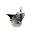 thumbnail image 1 of 3 Inch Nylon 12MM Threaded Stem Caster with Brake, 1 of 2