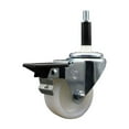 thumbnail image 1 of 3 Inch Nylon Swivel 7/8 Inch Expanding Stem Caster with Brake SCC, 1 of 2
