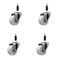 thumbnail image 1 of 3 Inch Nylon Wheel Swivel 7/8 Inch Expanding Stem Caster Set SCC, 1 of 2