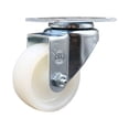 thumbnail image 1 of 3 Inch Nylon Wheel Swivel Top Plate Caster Service Caster Brand, 1 of 2