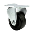thumbnail image 1 of 3 Inch Phenolic Wheel Rigid Top Plate Caster Service Caster Brand, 1 of 2