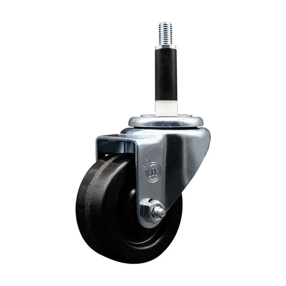 3 Inch Phenolic Wheel Swivel 7/8 Inch Expanding Stem Caster SCC