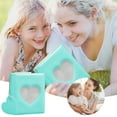 thumbnail image 1 of 3 Inch Photocard Holder Book Photo Album, 32 Pockets Mini Heart Shape Photocard Binder, Portable Card Album with Heart Pendant for K-Pop Photocard Collection Card Enthusiasts, 1 of 9