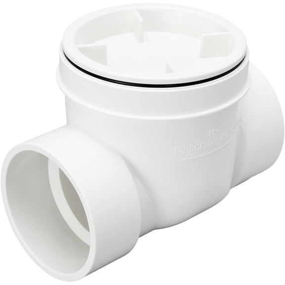 3 Inch Pvc Backwater Valve,Sewer Check Back Flow Preventer Drain Backflow Preventer Valve,Prevent Sewage And Rainwater From Flowing Backflow