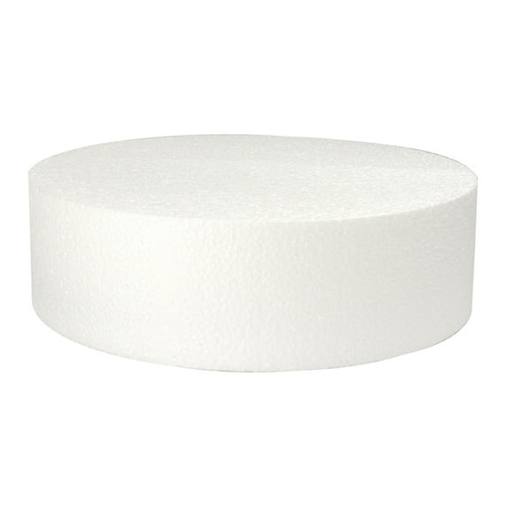 3 Inch Round Polystyrene Cake Dummy 3" x 10"