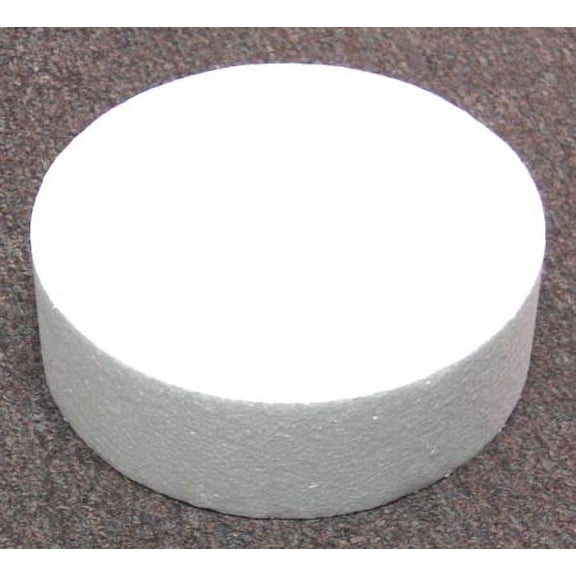 3 Inch Round Polystyrene Cake Dummy 3" x 20"