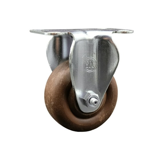 3 Inch SS High Temp Glass Filled Nylon Wheel Rigid Top Plate Caster SCC