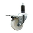 thumbnail image 1 of 3 Inch SS Nylon Swivel 1-1/4 Inch Expand Stem Caster Total Lock Brake SCC, 1 of 2