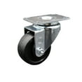 thumbnail image 1 of 3 Inch SS Soft Rubber Wheel Swivel Top Plate Caster Service Caster Brand, 1 of 2