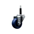 thumbnail image 1 of 3 Inch SS Solid Poly Wheel Swivel 3/4 Inch Expanding Stem Caster SCC, 1 of 2