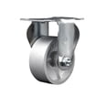 thumbnail image 1 of 3 Inch Semi Steel Cast Iron Wheel Rigid Top Plate Caster Service Caster Brand, 1 of 2