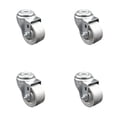 thumbnail image 1 of 3 Inch Semi Steel Wheel Swivel Bolt Hole Caster Set Service Caster Brand, 1 of 2