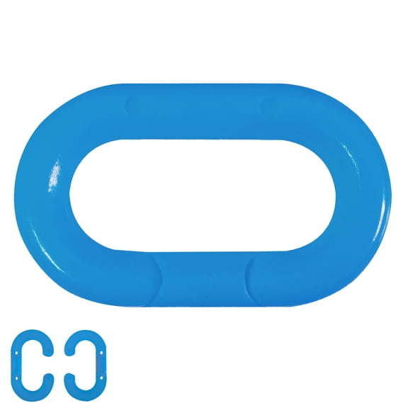 3 Inch Sky Blue Master Links (10 Pk)