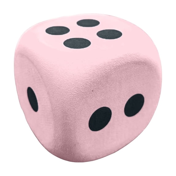 3 Inch Soft Eva Dice for Party Entertainment and Learning Sessions Pink for Vibrant Outdoor Activities and Themed Social Celebrations