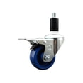 thumbnail image 1 of 3 Inch Solid Poly Swivel 1-3/8 Inch Expanding Stem Caster Total Lock Brake SCC, 1 of 2