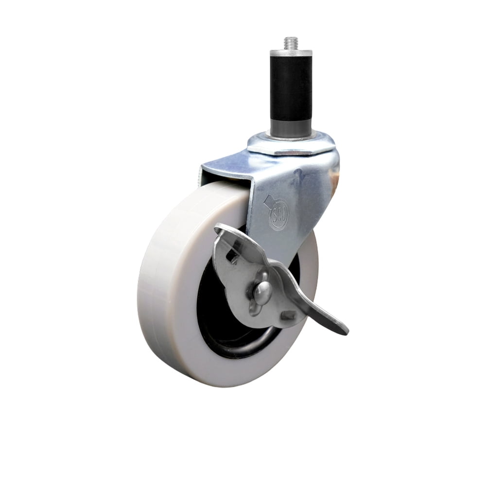 3 Inch Swivel Thermoplastic Rubber Caster Wheel and 13/8 Inch