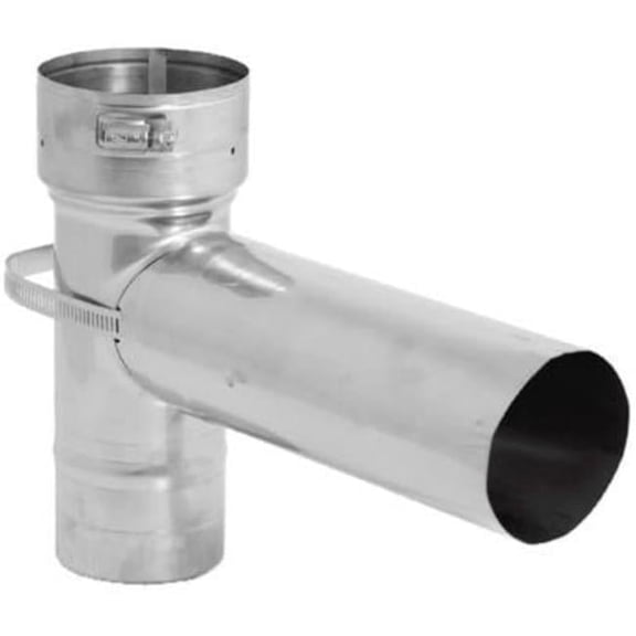 3-Inch Tee with Removable Snout - 316 Stainless Steel - Durable Design