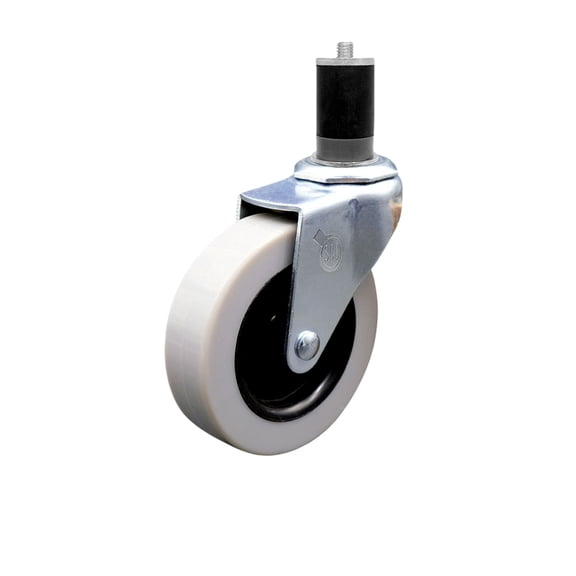 3 Inch Thermoplastic Rubber Wheel 1-5/8 Inch Expanding Stem Caster SCC