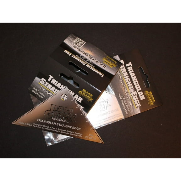 3 Inch Triangular Straight Edge - PT-SET-3